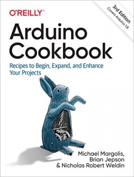 جلد سخت سیاه و سفید_کتاب Arduino Cookbook: Recipes to Begin, Expand, and Enhance Your Projects