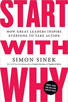 جلد معمولی سیاه و سفید_کتاب Start with Why: How Great Leaders Inspire Everyone to Take Action