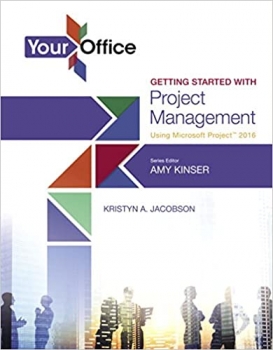 جلد معمولی سیاه و سفید_کتاب Your Office: Getting Started with Project Management Using Microsoft Project 2016 (Your Office for Office 2016 Series)