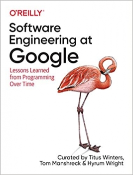 جلد معمولی سیاه و سفید_کتابSoftware Engineering at Google: Lessons Learned from Programming Over Time