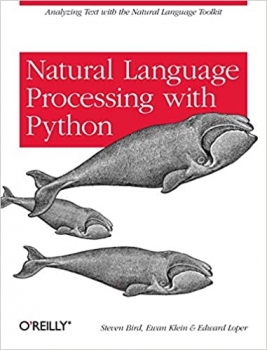 جلد معمولی سیاه و سفید_کتاب Natural Language Processing with Python: Analyzing Text with the Natural Language Toolkit 1st Edition