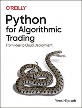 جلد سخت سیاه و سفید_کتاب Python for Algorithmic Trading: From Idea to Cloud Deployment