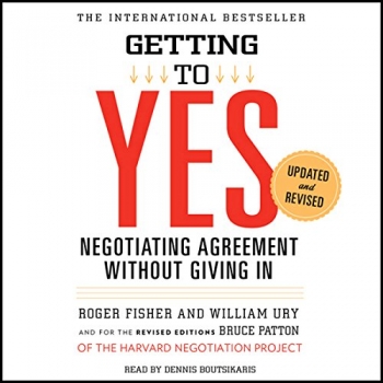 جلد سخت سیاه و سفید_کتاب Getting to Yes: Negotiating Agreement Without Giving In