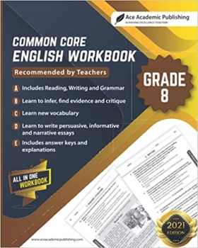 کتاب Common Core English Workbook: Grade 8 English