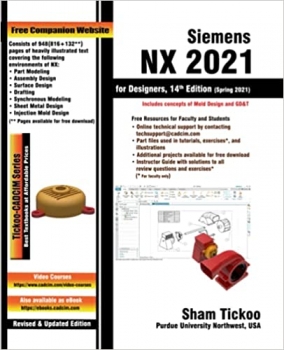 کتاب Siemens NX 2021 for Designers, 14th Edition