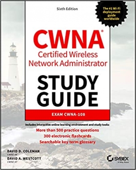 جلد سخت رنگی_کتاب CWNA Certified Wireless Network Administrator Study Guide: Exam CWNA-108