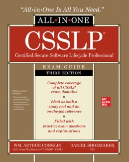 کتاب CSSLP Certified Secure Software Lifecycle Professional All-in-One Exam Guide, Third Edition