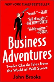 جلد سخت سیاه و سفید_کتاب Business Adventures: Twelve Classic Tales from the World of Wall Street