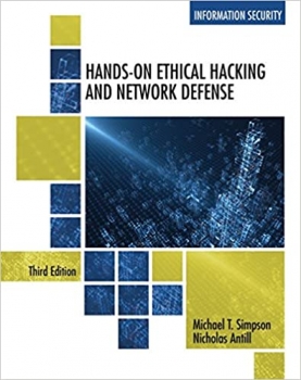 جلد سخت سیاه و سفید_کتاب Hands-On Ethical Hacking and Network Defense
