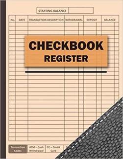 کتاب Checkbook Register: checkbook transaction register for Small Business & Personal Use - Large Check Register & Tracker