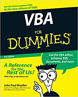 کتاب VBA For Dummies