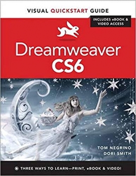  کتاب Dreamweaver Cs6: Visual Quickstart Guide (Visual Quickstart Guides)