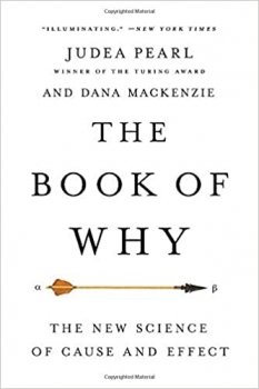 جلد معمولی رنگی_کتاب The Book of Why: The New Science of Cause and Effect