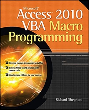 کتاب Microsoft Access 2010 VBA Macro Programming