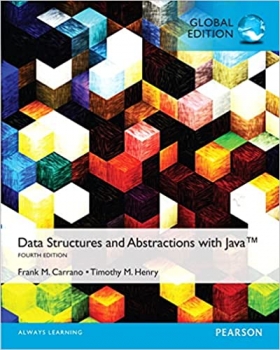 کتاب Data Structures and Abstractions with Java, Global Edition 4th Edition