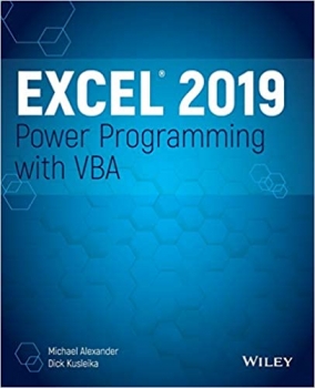 کتاب Excel 2019 Power Programming with VBA