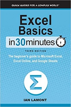 جلد سخت سیاه و سفید_کتاب Excel Basics In 30 Minutes