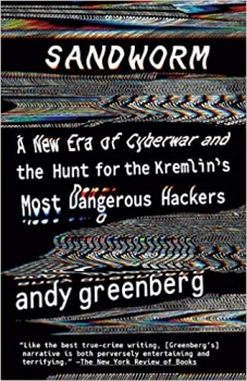 جلد معمولی سیاه و سفید_کتاب Sandworm: A New Era of Cyberwar and the Hunt for the Kremlin's Most Dangerous Hackers