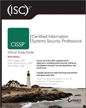 جلد سخت سیاه و سفید_کتاب (ISC)2 CISSP Certified Information Systems Security Professional Official Study Guide