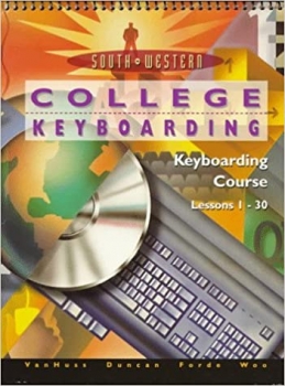 کتاب College Keyboarding, Keyboarding Course: Lessons 1-30