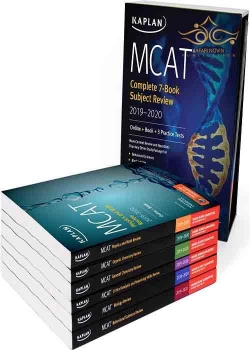 کتاب MCAT Complete 7-Book Subject Review 2019-2020: Book + 3 Practice Tests (Kaplan Test Prep) 1st Edition