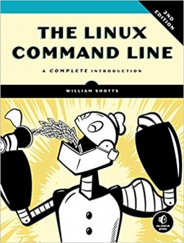 جلد سخت سیاه و سفید_کتاب The Linux Command Line, 2nd Edition: A Complete Introduction