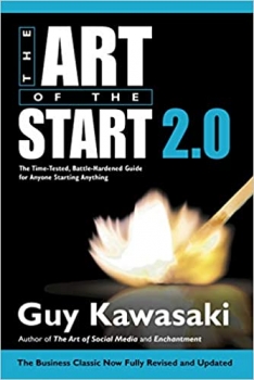 جلد سخت سیاه و سفید_کتاب Art of the Start 2.0: The Time-Tested, Battle-Hardened Guide for Anyone Starting Anything