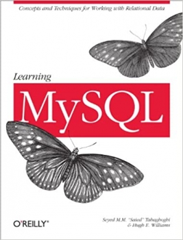 جلد معمولی سیاه و سفید_کتاب Learning MySQL: Get a Handle on Your Data