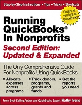جلد معمولی رنگی_کتاب Running QuickBooks in Nonprofits: 2nd Edition: The Only Comprehensive Guide for Nonprofits Using QuickBooks