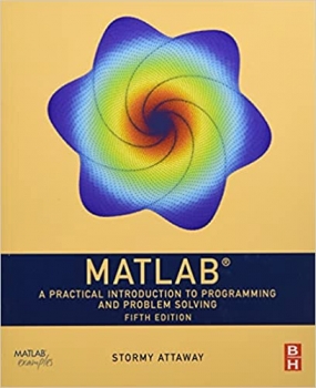 جلد معمولی سیاه و سفید_کتاب MATLAB: A Practical Introduction to Programming and Problem Solving 5th Edition