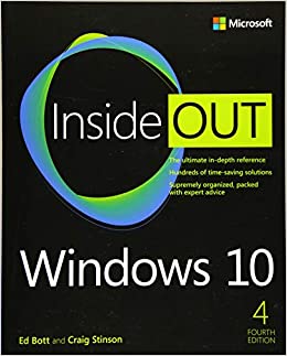 کتاب Windows 10 Inside Out
