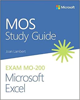 کتاب MOS Study Guide for Microsoft Excel Exam MO-200