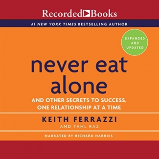 جلد سخت رنگی_کتاب Never Eat Alone, Expanded and Updated: And the Other Secrets to Success, One Relationship at a Time