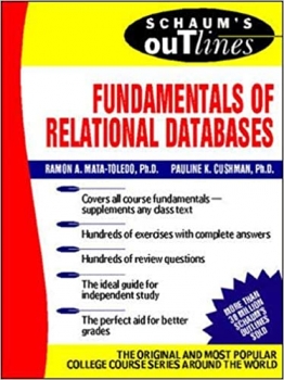 کتاب Schaum’s Outline of Fundamentals of Relational Databases