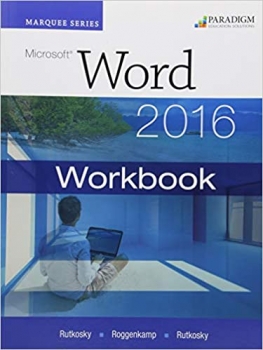 کتاب Marquee Series Word 2016 Workbook