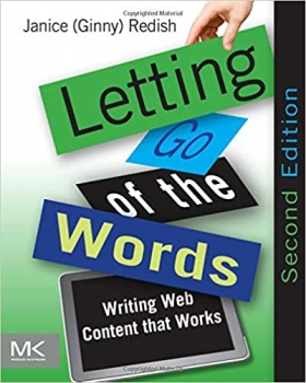 جلد سخت رنگی_کتاب Letting Go of the Words: Writing Web Content that Works (Interactive Technologies)
