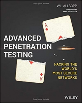 جلد سخت سیاه و سفید_کتاب Advanced Penetration Testing: Hacking the World’s Most Secure Networks
