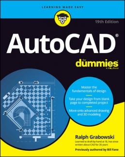 کتاب AutoCAD For Dummies 2023