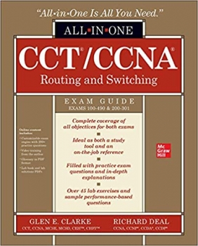 جلد سخت رنگی_کتاب CCT/CCNA Routing and Switching All-in-One Exam Guide (Exams 100-490 & 200-301)