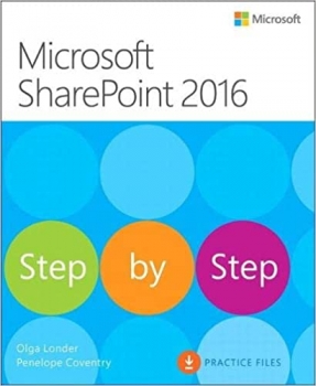 جلد معمولی سیاه و سفید_کتاب Microsoft SharePoint 2016 Step by Step