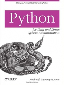 جلد سخت سیاه و سفید_کتاب Python for Unix and Linux System Administration