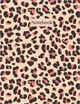 کتاب Notebook: Composition Notebook | Pink Leopard Print | Cheetah notebook college ruled | 120 Pages Lined Paper | Size 8.5 x 11 inches