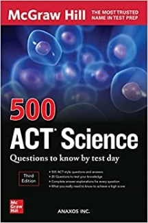 کتاب 500 ACT Science Questions to Know by Test Day, Third Edition (Mcgraw Hill 500 Questions)