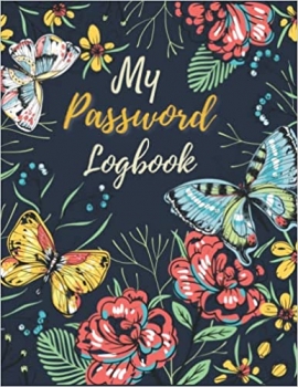 کتاب My Password Logbook: keep Tracking your: Password, emails, usernames and web addresses, with alphabets tabs … in one easy and organized location , Large 8.5×11 inches