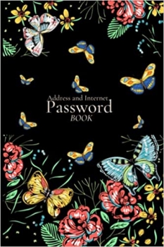 کتاب Address and Internet Password Book: Premium Password Organizer Logbook | Notebook with Alphabetical Tabs | Password Journal |Internet Organizer, … |Purse Address Book | 116 pages| 6×9 Inches