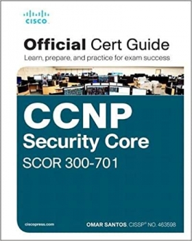 جلد سخت سیاه و سفید_کتاب CCNP and CCIE Security Core SCOR 350-701 Official Cert Guide