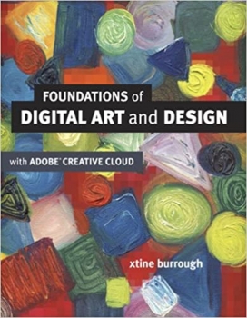 جلد سخت رنگی_کتاب Foundations of Digital Art and Design with the Adobe Creative Cloud (Voices That Matter)