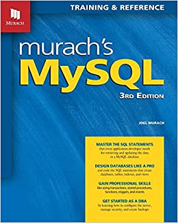 جلد سخت رنگی_کتاب Murach’s MySQL (3rd Edition) 3rd Edition