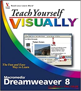 کتاب Teach Yourself VISUALLY Macromedia Dreamweaver 8