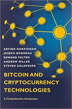 جلد سخت سیاه و سفید_کتاب Bitcoin and Cryptocurrency Technologies: A Comprehensive Introduction